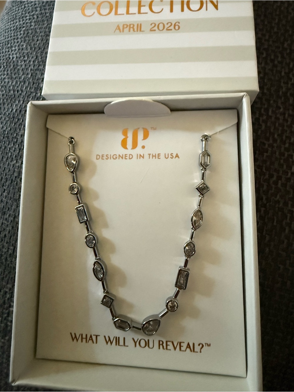 April birthday bracelet